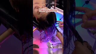 You have never tried a hair SPA like this! The longest hair wash I ever had - HEAD WATER MASSAGE