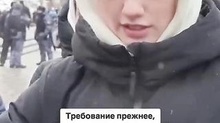 ТЕМА НА ДЕНЯ АКЦИЯ НА ЖЕНИТЕ НА МОБИЛИЗИРАНИТЕ В РУСИЯ