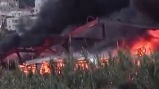 Israeli air strikes target Ghaziyeh in southern Lebanon