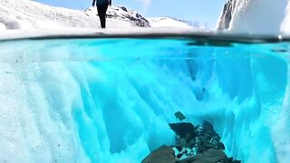 Alaska. Crystal clear water.