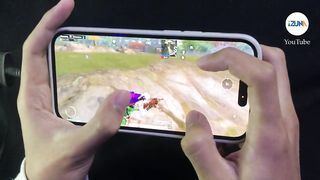 FULL HANDCAM PUBG SOLO VS SQUAD 90FPS  iphone 15 PRO MAX