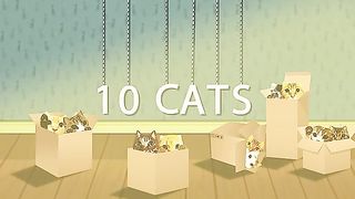Japanese spiny lobster vs Cat 猫vs伊勢海老