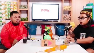 Rigen ketagihan kerupuk campur kopi #rigenrakelna #podcast #pwk #prazteguh