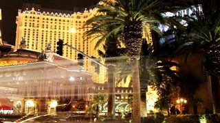 Las Vegas panning time-lapse