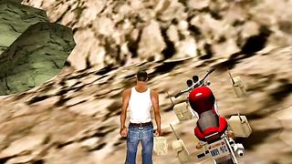 Bike Stunt In GTA San Andreas #gtasanandreas #shorts