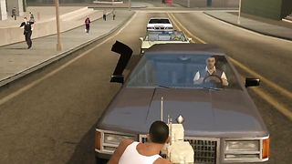 Car Blast In GTA San Andreas #gtasanandreas #shorts