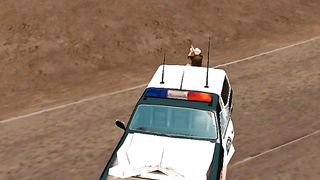 Tow Tractor In GTA San Andreas #gtasanandreas