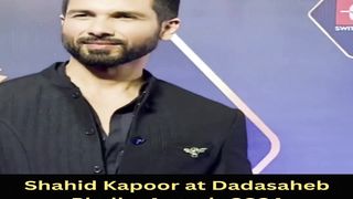 Shahid Kapoor Stylish entry at Dadasaheb Phalke Awards 2024 Viral Masti Bollywood