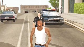 Police Glitch In GTA San Andreas #gtasanandreas