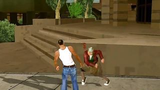 Fighting In GTA San Andreas #gtasanandreas