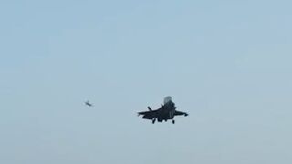 F-35B fighter jets arrive on HMS Prince_of_Wales_aircraft_carrier for major Nato exercise