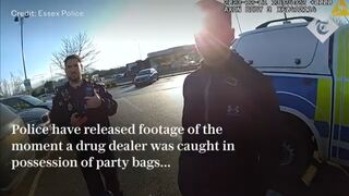 Laughing gas dealer caught with_party_bags_filled_with_nitrous oxide and ketamine