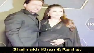 Shahrukh Khan & Rani at Dadasaheb Phalke Awards 2024 #srk #short #shorts #trending #viral #bollywood #viralshorts