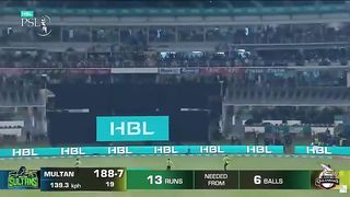 Thriling Last Over-Multan Sultans Vs Lahore Qalandars
