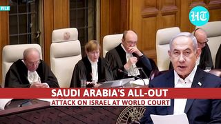 Saudi Rains Fire On Israel At ICJ Hearing; MBS' Aide Slams Israeli Actions Against Palestinians.