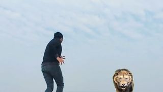 Lion king attack and water magical video