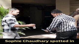 Sophie Chaudhary spotted in bandra #sophiechaudhary #shorts #short #trending #viral #bollywood #shortvideo