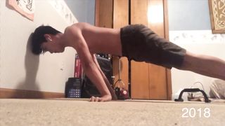 Calisthenics Strength Transformation 2018-2022!