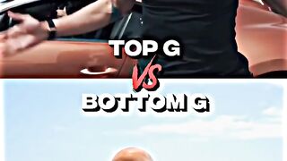 Andrew tate vs Bottom G #shorts #youtube
