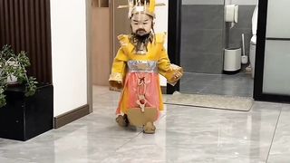 What a cute skill amazing walk