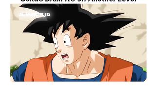Goku's Brain It's On Another Level#dragonballsuper #dragonball #dragonballz #goku #vegeta #dbz #anime #dbs #dragonballgt