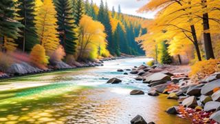 enchanted golden river