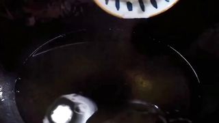 Tumis udang telur