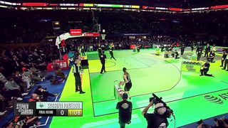 Stephen Curry & Sabrina Ionescu BATTLED in the first-ever NBA x WNBA 3-point challenge!