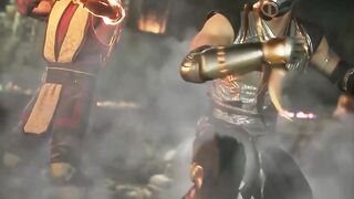 Mileena Vs Smoke | Hard Level | Mortal Kombat 1