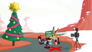 Looney Tunes   Wile E Coyote and Road Runner Meet Santa   WB Kids