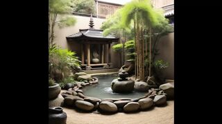 garden zen asia calm and relax