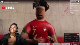 Speed reacted to a weird fan video #ishowspeed
