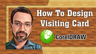 How To Design Visiting CardTutorial 2023 CorelDraw | #protech