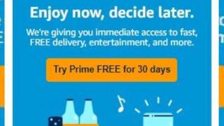 Amazon Prime Free Trial 30 Days - Free Subscription - Free Movies - Free Videos