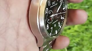 Master copy IWC watch chronograph quartz  WATCH