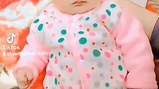 Lovely baby video clip.