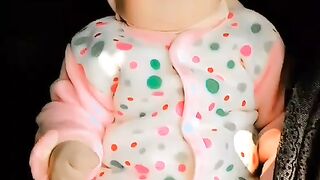 Lovely cute baby video clip.
