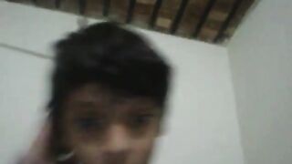 Kid's funny acts in camera