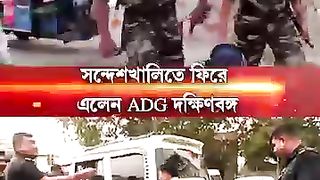 সন্দেশখালিতে বাড়ছে পুলিশের তৎপরতা