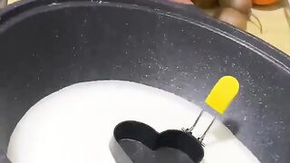 Cooking fider egg