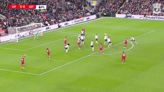 Summary of the Liverpool and Luton Town match (4-1)  Liverpool rebounds in the second half and strengthens its lead