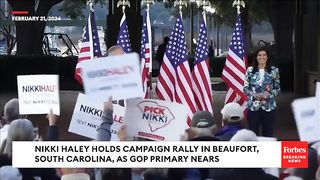 'He Knocked My Husband's Military Service': Nikki Haley Blasts Trump At South Carolina Rally