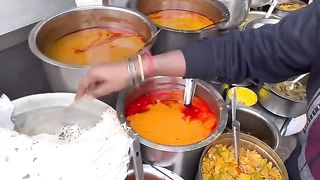 5 स्टार होटल जैसा खाना रोड पर ???? #shorts #youtubeshorts
