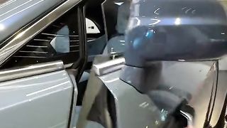 notice the shooting star in the roof #mastercarsreview #carsoftiktok #rollsroycespectre #asmr #rollsroyce #