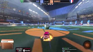 rw9 gets tilted Rocket league