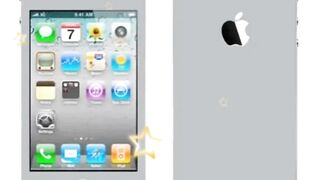 Silver Gloss Skin Compatible with Apple iPhone 4/4s
