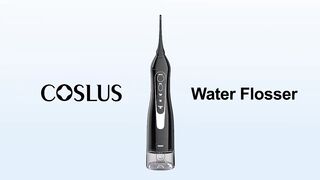 COSLUS Water Dental Flosser Teeth Pick: Portable Cordless Oral Irrigator