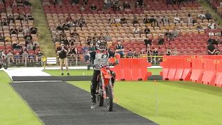 RIP Jayo Archer, the first man to land a triple backflip in competition. He died today practicing this trick.