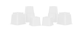 Utopia Bedding Adjustable Bed Furniture Risers - Elevation in Heights