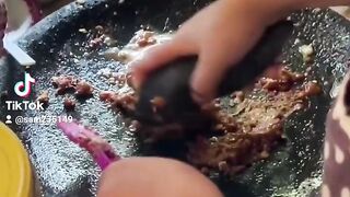 Lotek is Indonesia food